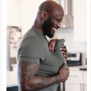 Lalabu Dad Shirt Short Sleeve Fern Green XL